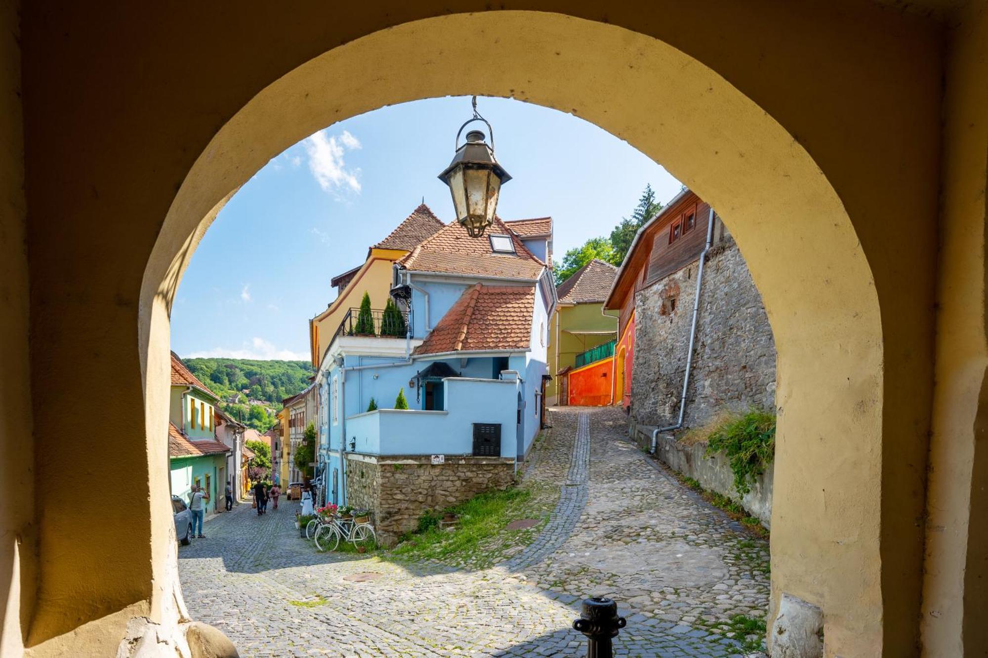 Casa Albastra By Casa Otto Lejlighed Sighişoara Eksteriør billede