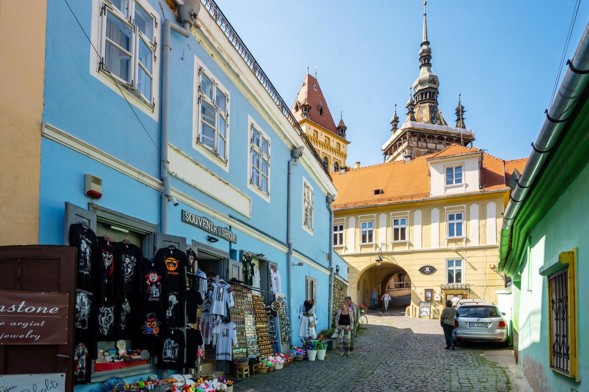 Casa Albastra By Casa Otto Lejlighed Sighişoara Eksteriør billede