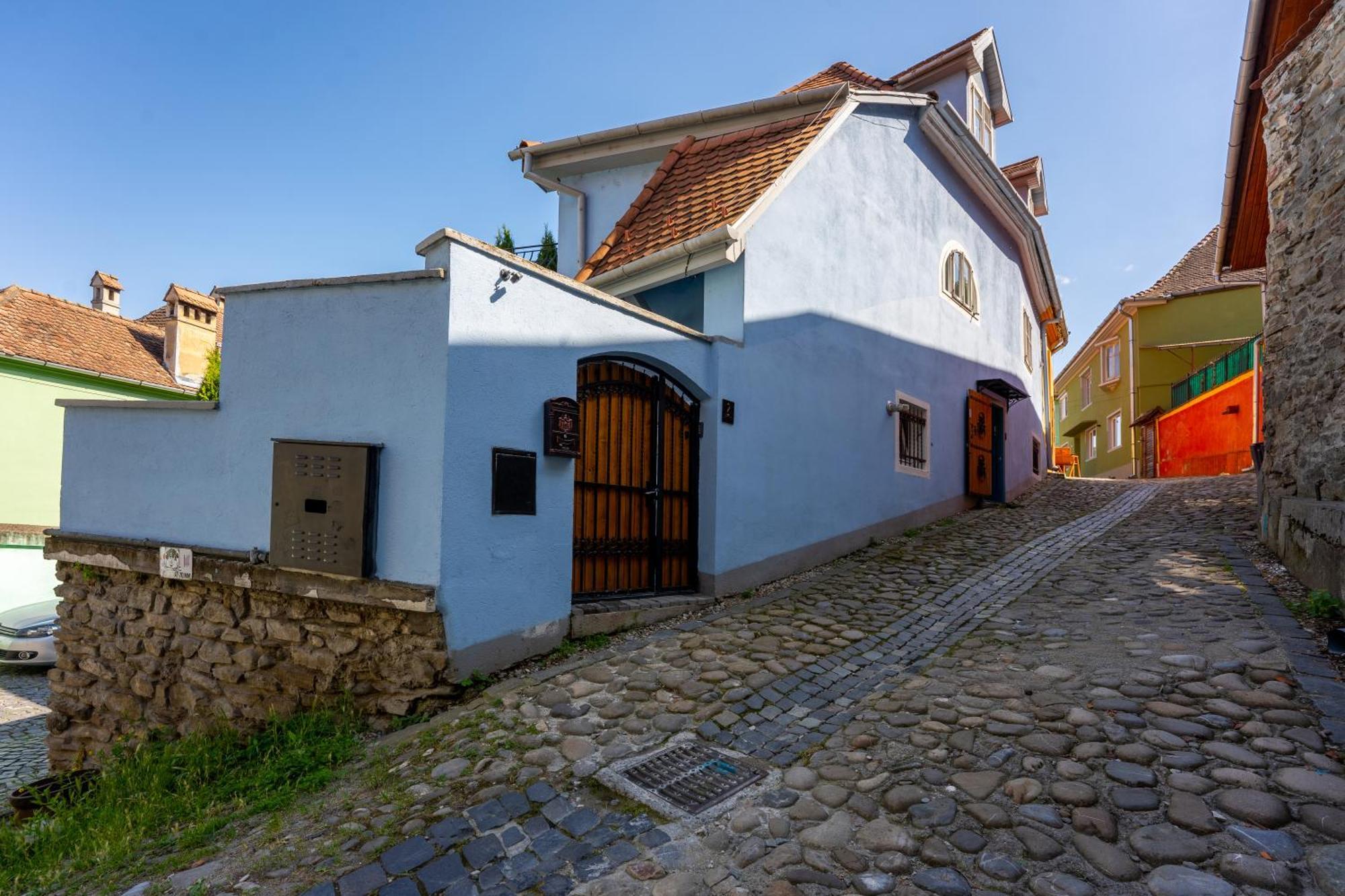 Casa Albastra By Casa Otto Lejlighed Sighişoara Eksteriør billede